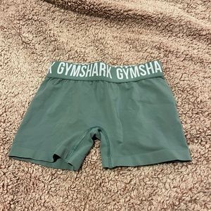 Teal Gymshark shorts